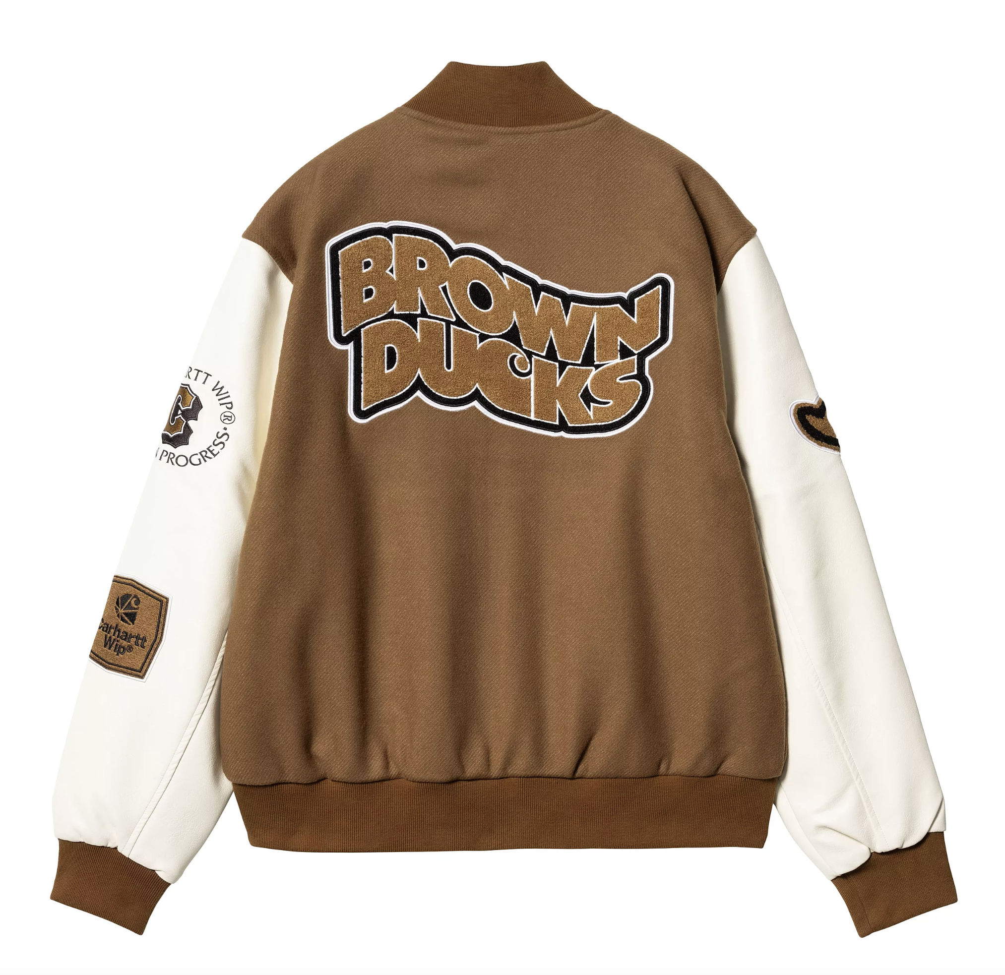 Chaqueta Bomber Carhartt WIP Brown Ducks - Hamilton Brown/Wax