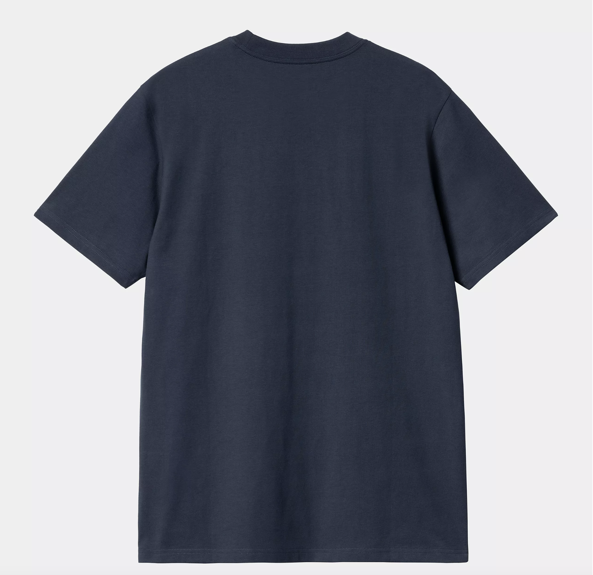 Camiseta Carhartt WIP Script - Air Force Blue/Malbec