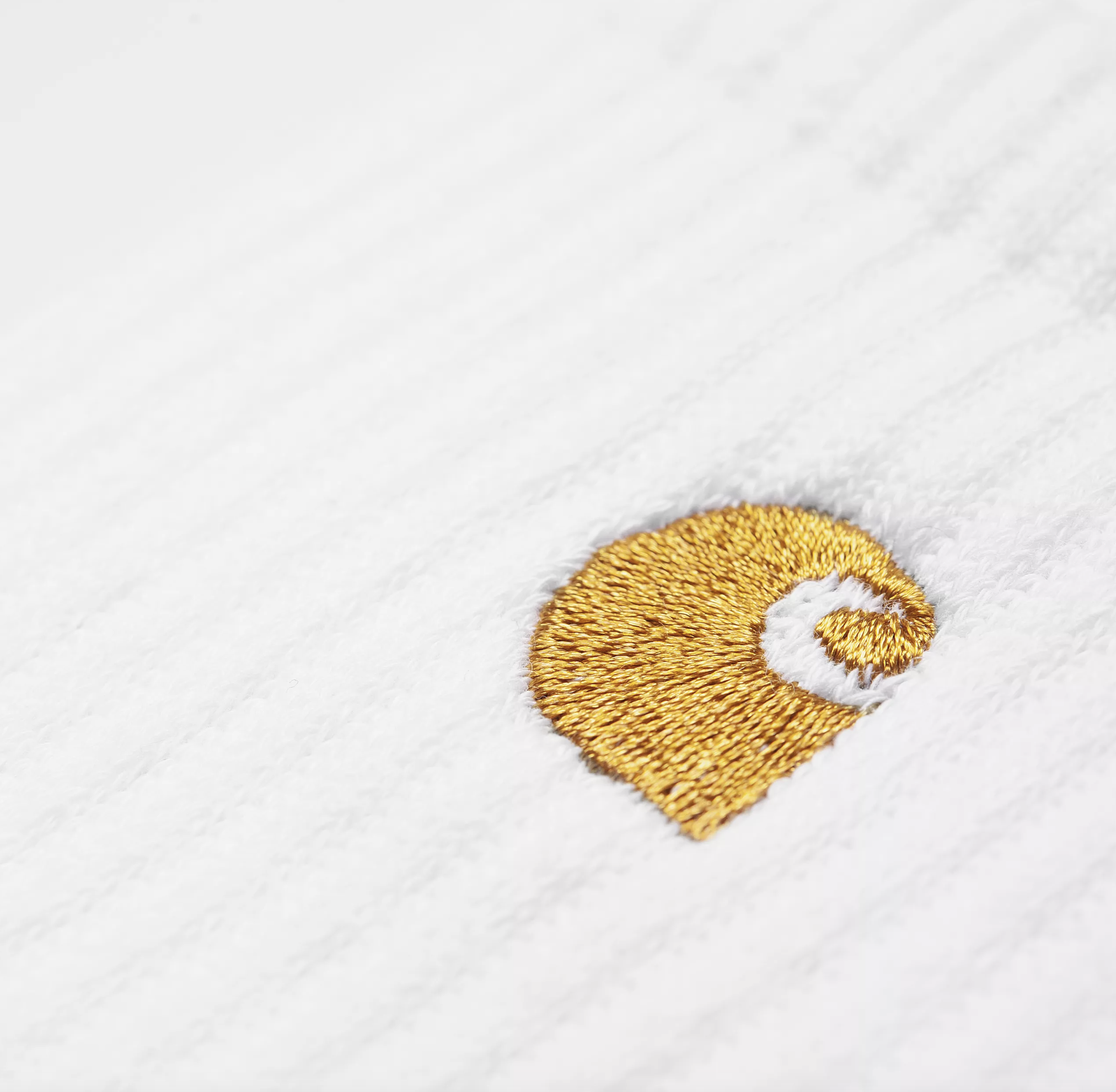 Calcetines Carhartt Wip Chase - White/Gold