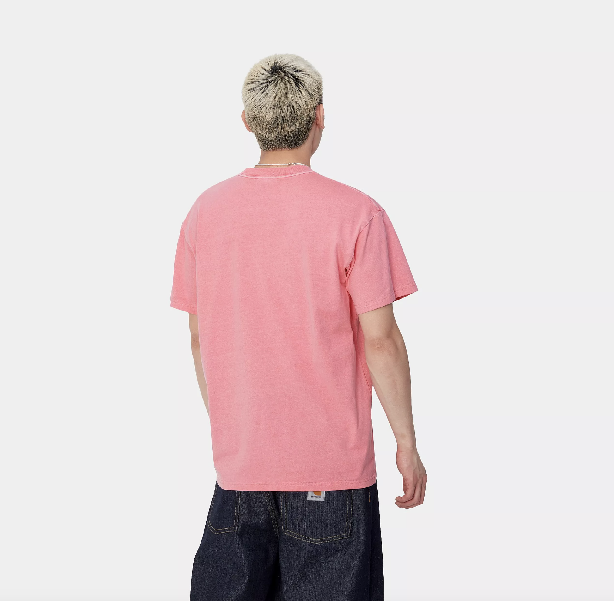 Camiseta Carhartt Wip Duster Script - Charm Pink