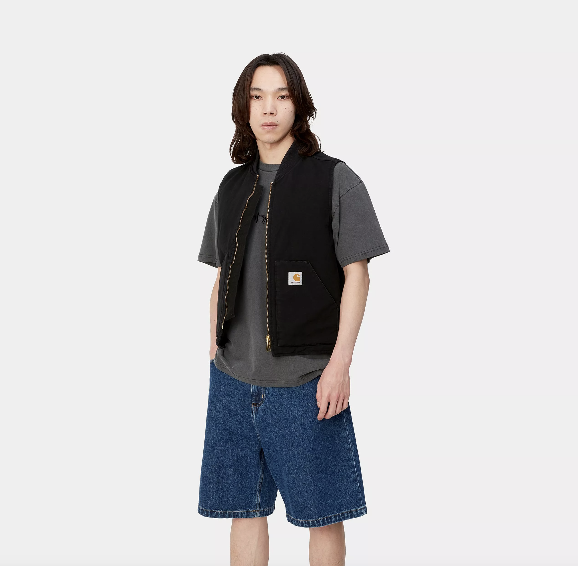 Chaleco Carhartt WIP Classic Vest - Black (Rigid)