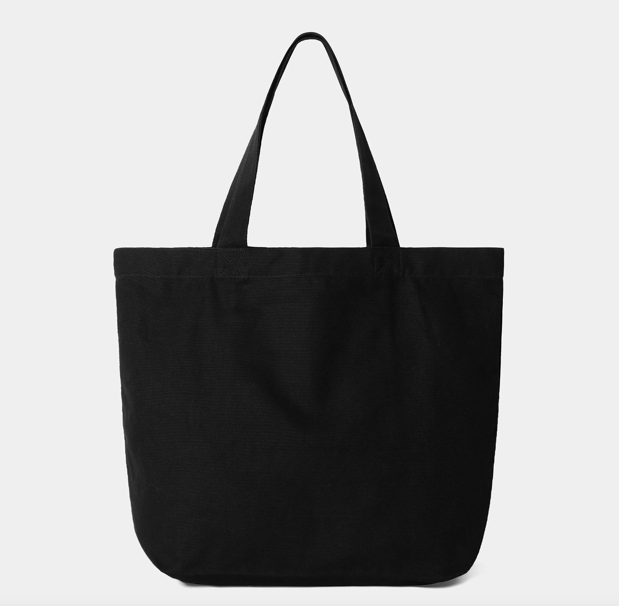 Bolso Carhartt Wip Canvas Graphic Tote Large - Label Script Print/Black