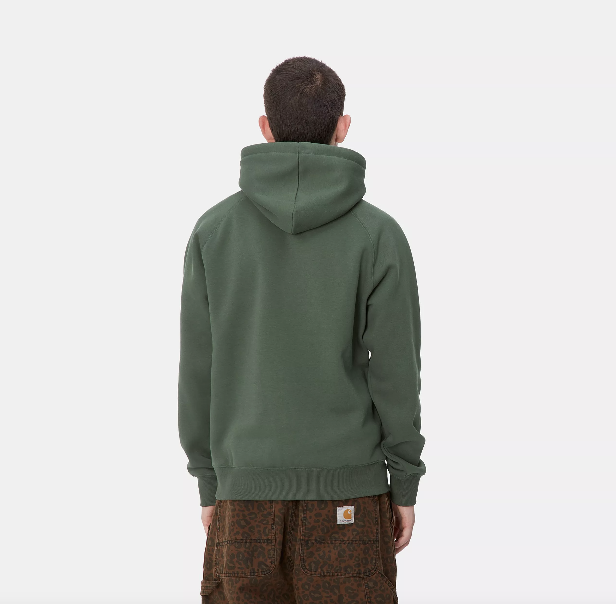 Sudadera con Capucha Carhartt WIP Chase - Sycamore Tree/Gold