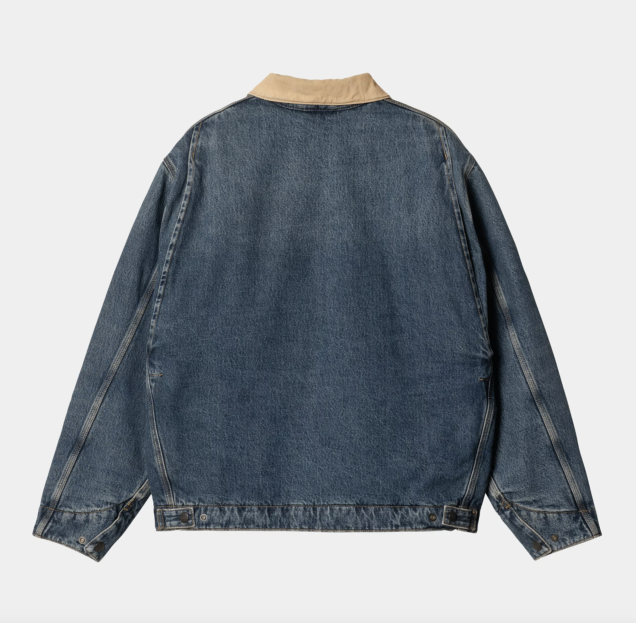 Chaqueta Carhartt WIP OG Detroit - Blue/Dusty H Brown (Worn Used Wash)
