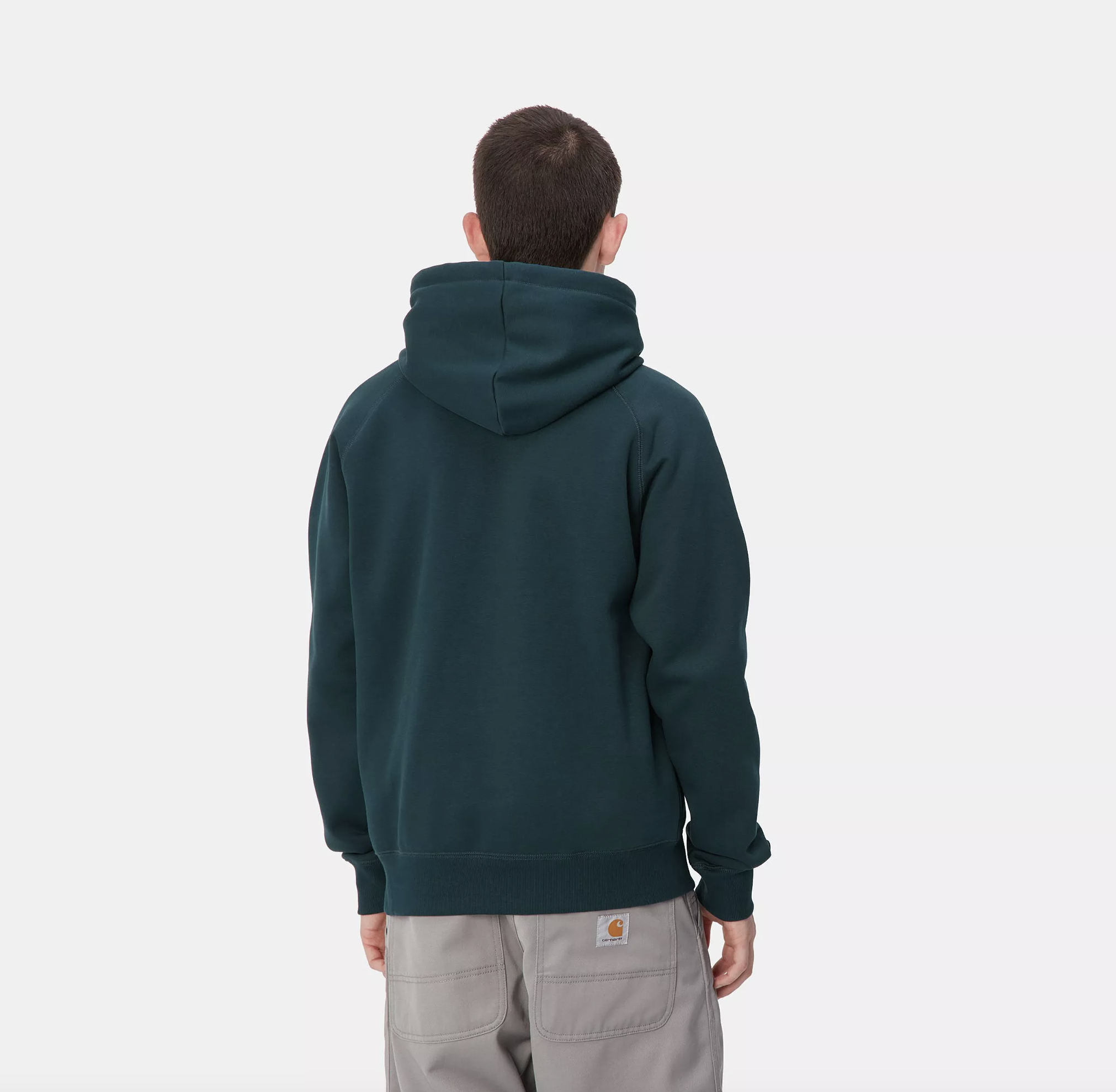 Sudadera con Capucha Carhartt  Wip Chase - Duck Blue/Gold