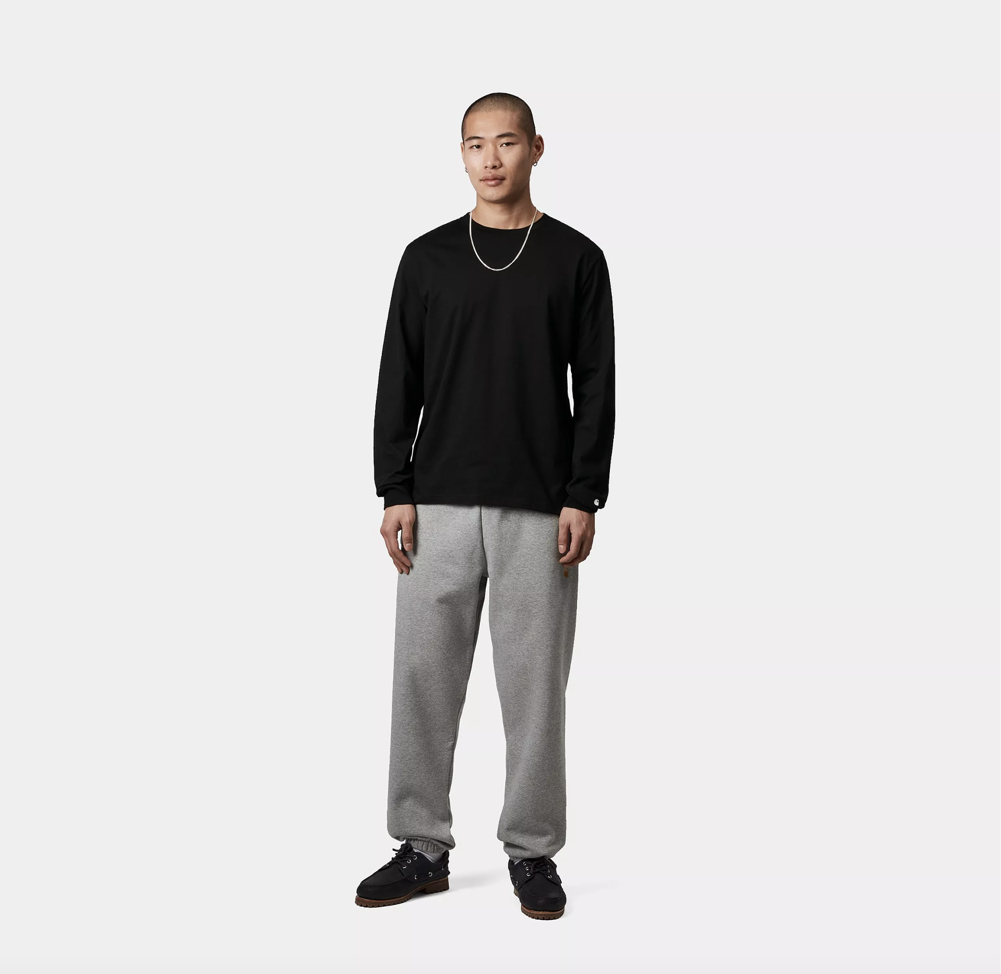 Camiseta Carhartt Wip L/S Base - Black