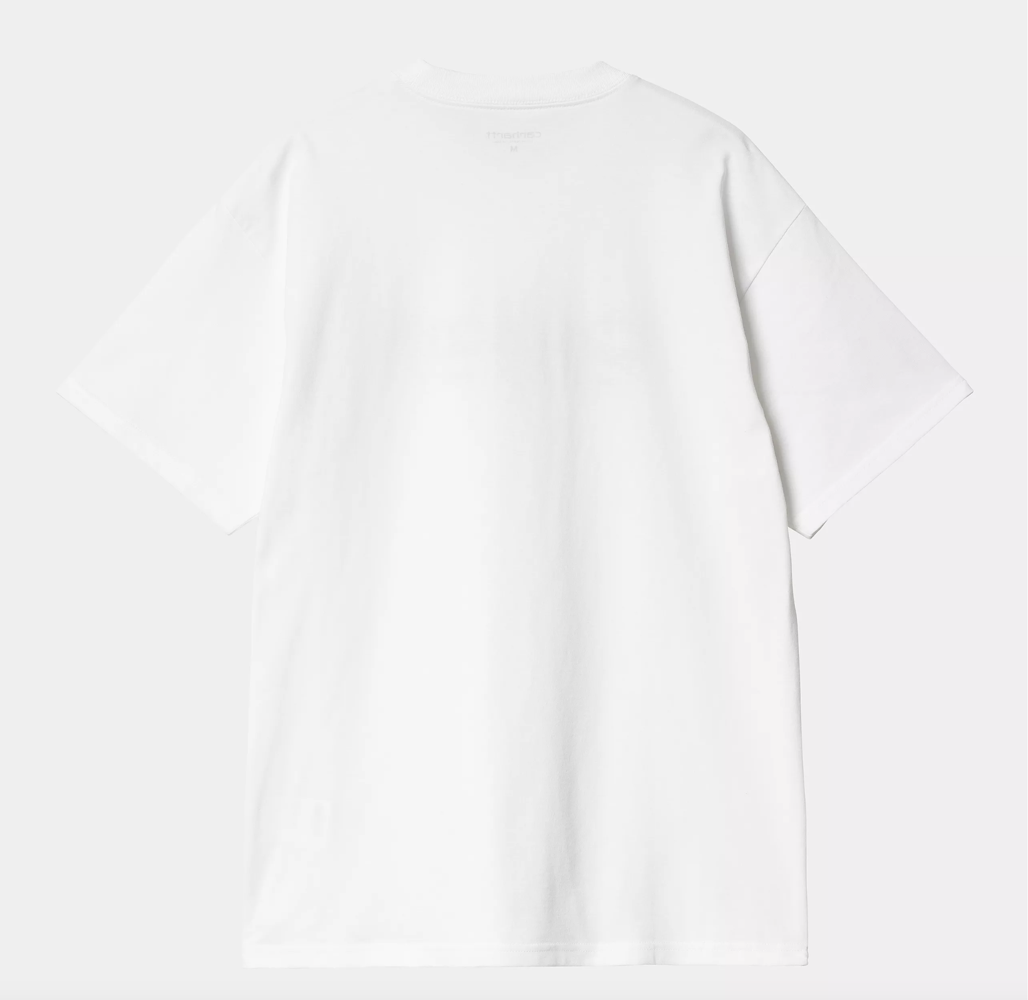 Camiseta Carhartt Wip Label Script - White