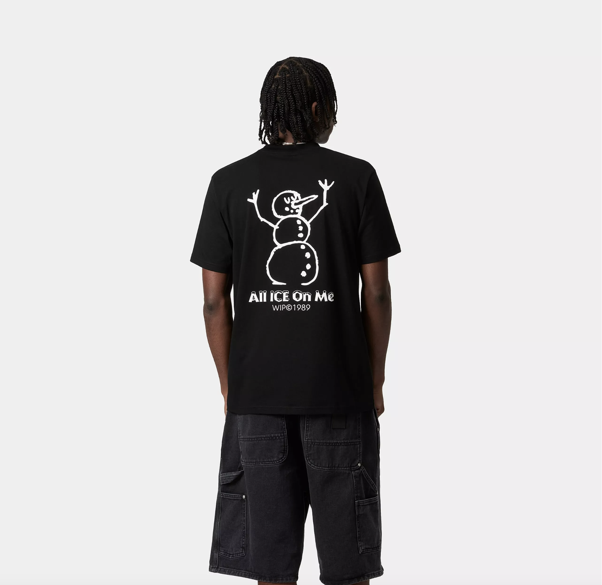 Camiseta Carhartt Wip Ice - Black
