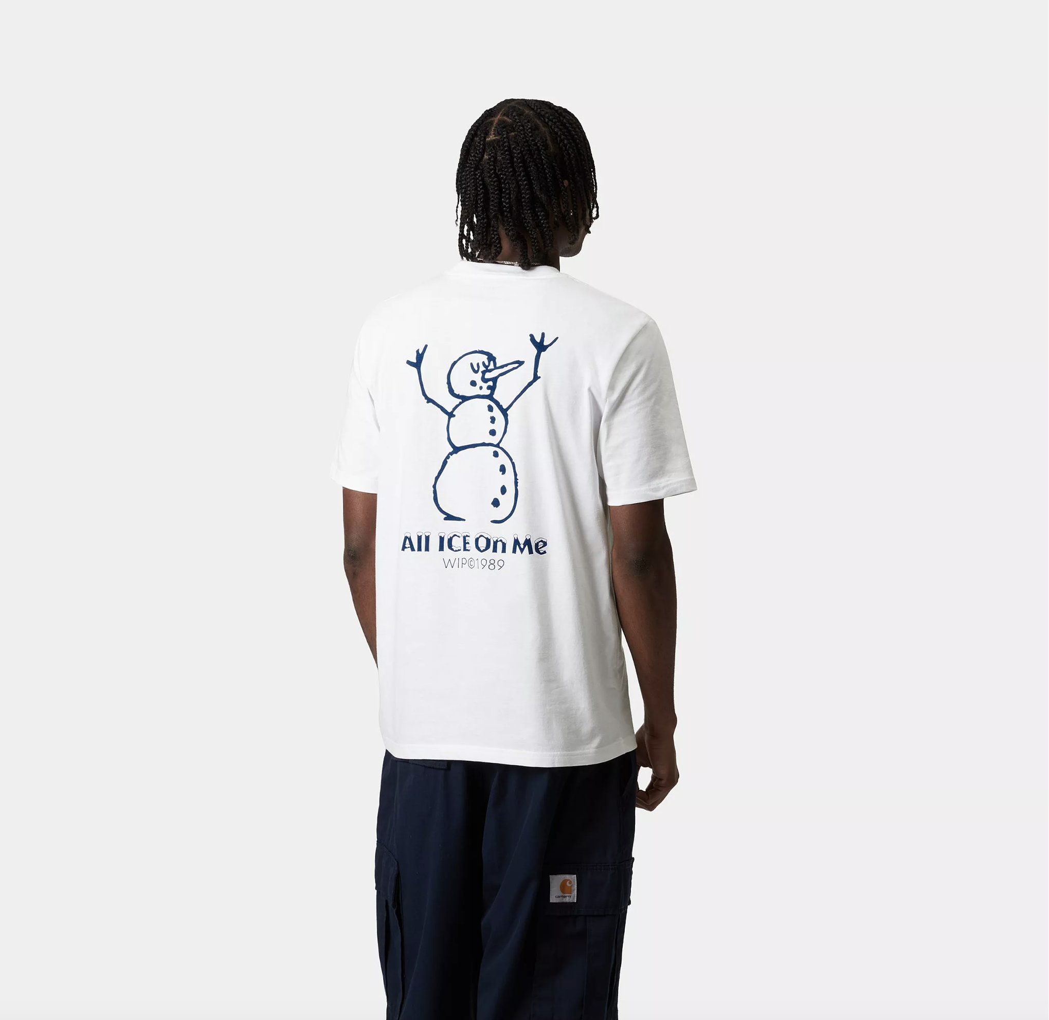 Camiseta Carhartt Wip Ice - White