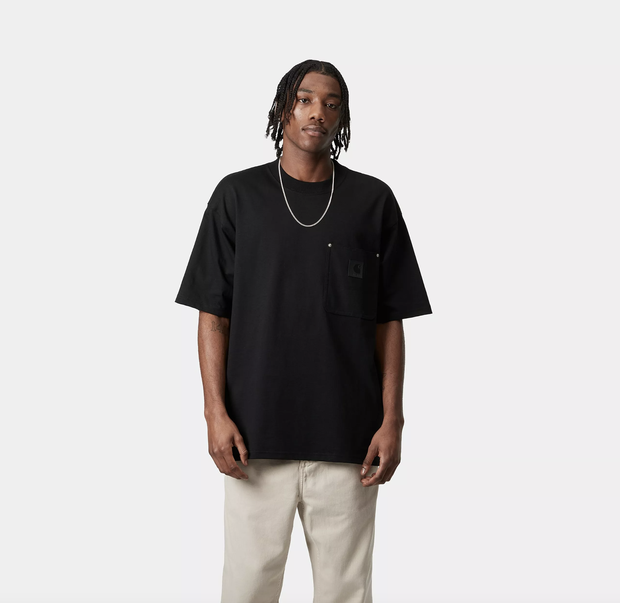 Camiseta Carhartt WIP Eldon Pocket - Black