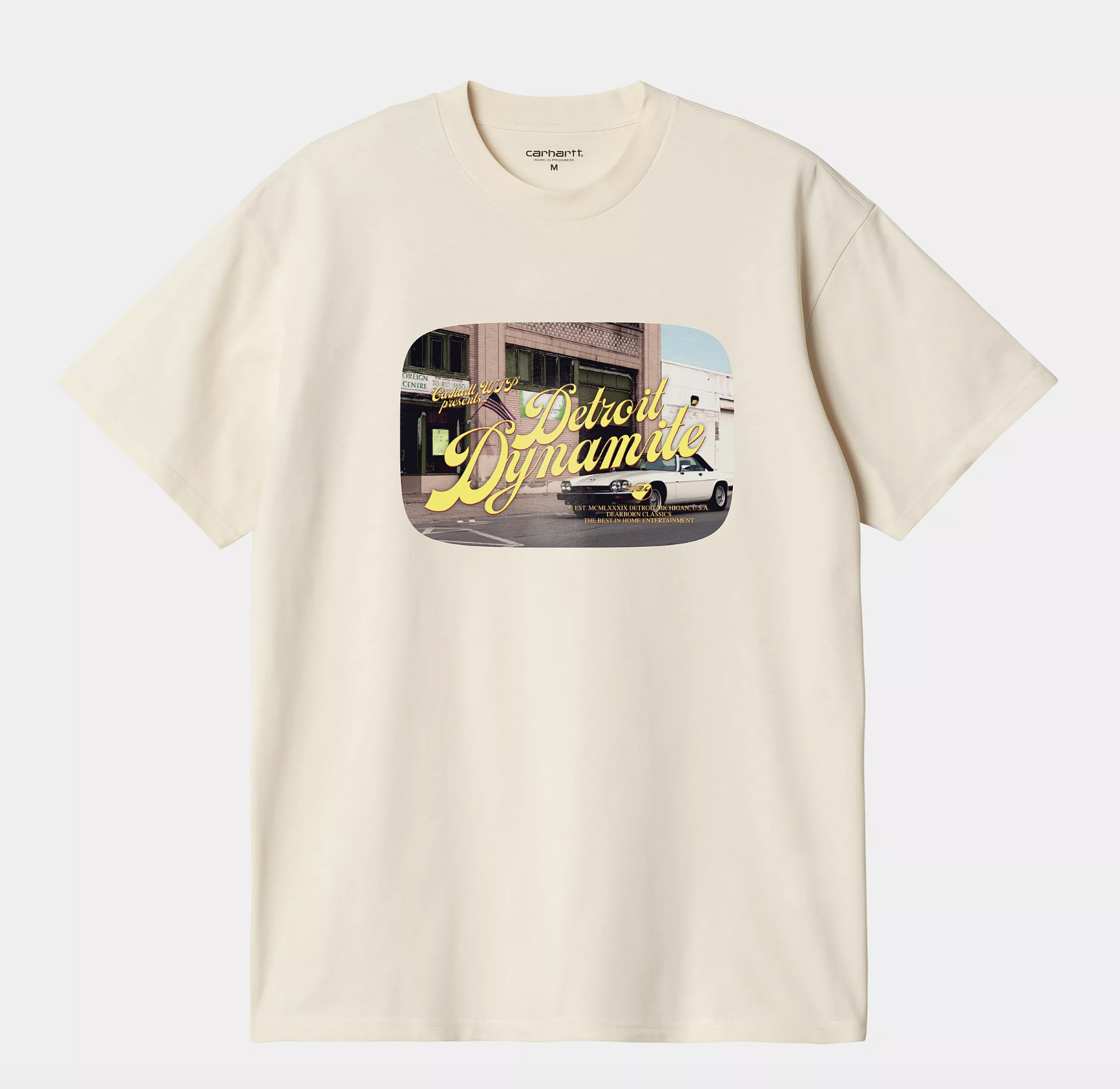 Camiseta Carhartt WIP Greatest Flicks - Natural