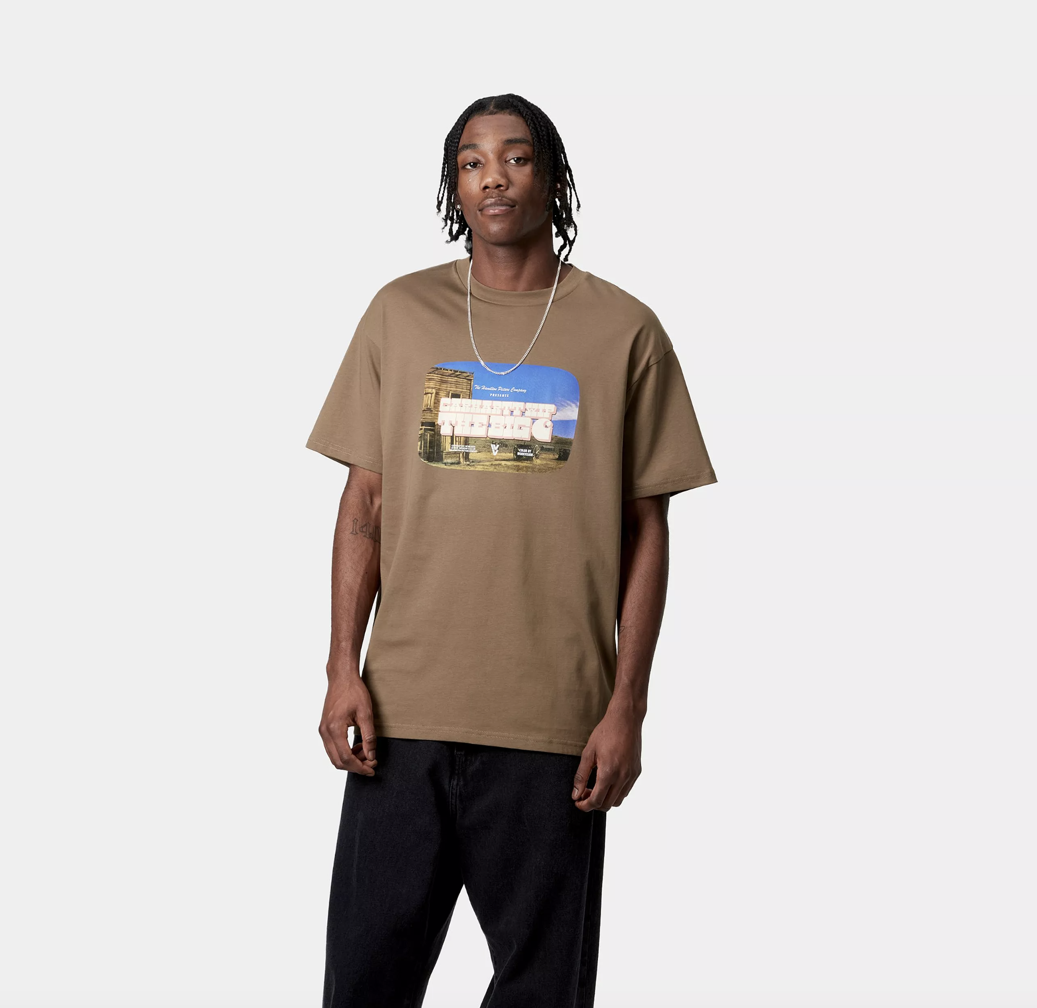 Camiseta Carhartt WIP Greatest Flicks - Coconut