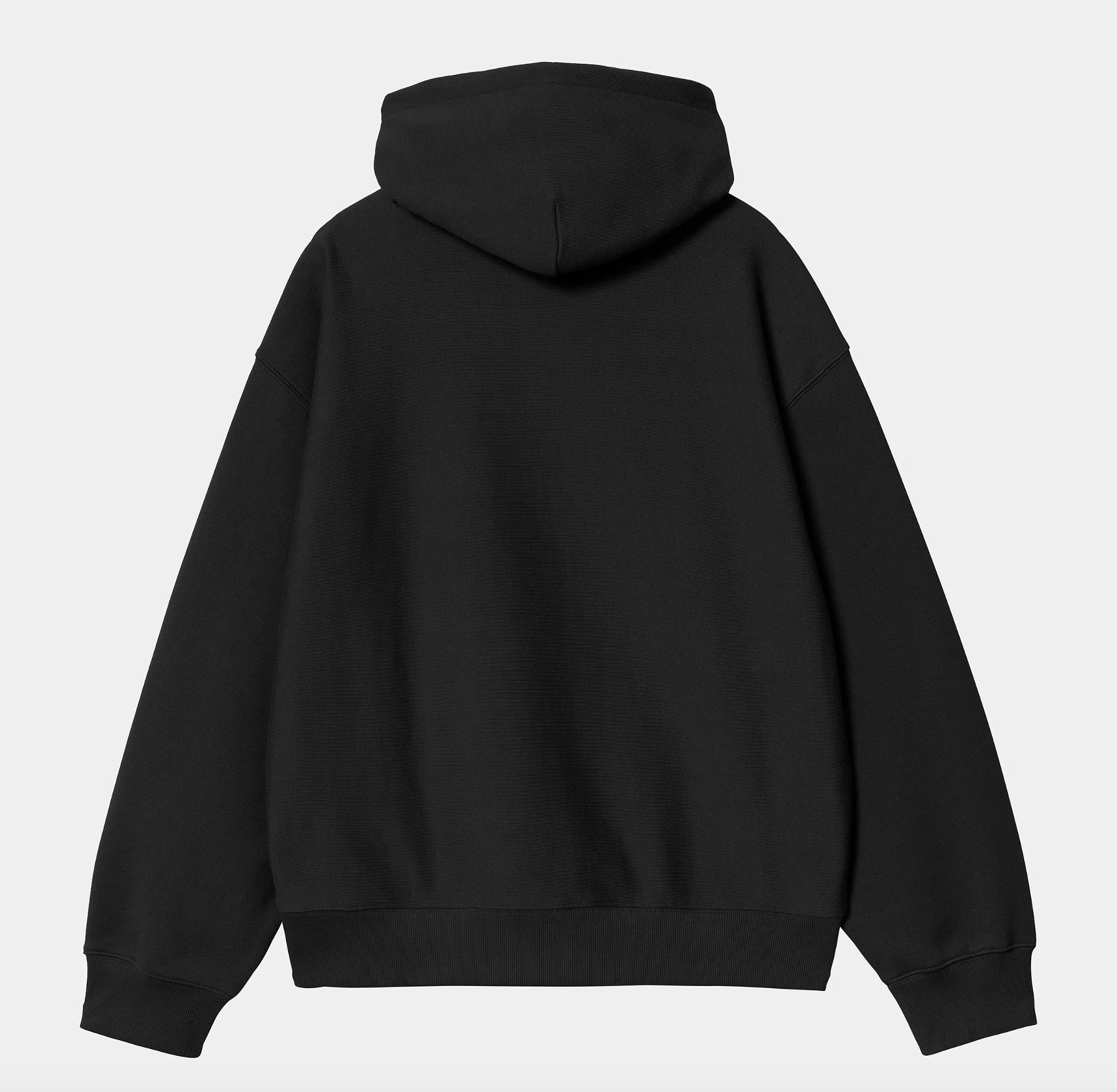 Sudadera con Capucha Carhartt WIP Label Script - Black