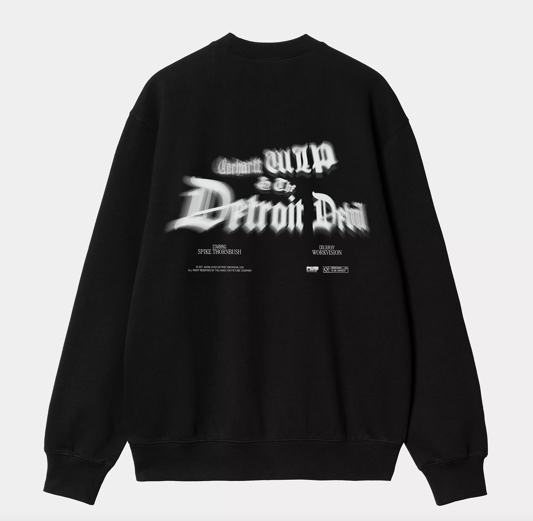 Sudadera Carhartt WIP Greatest Flicks - Black