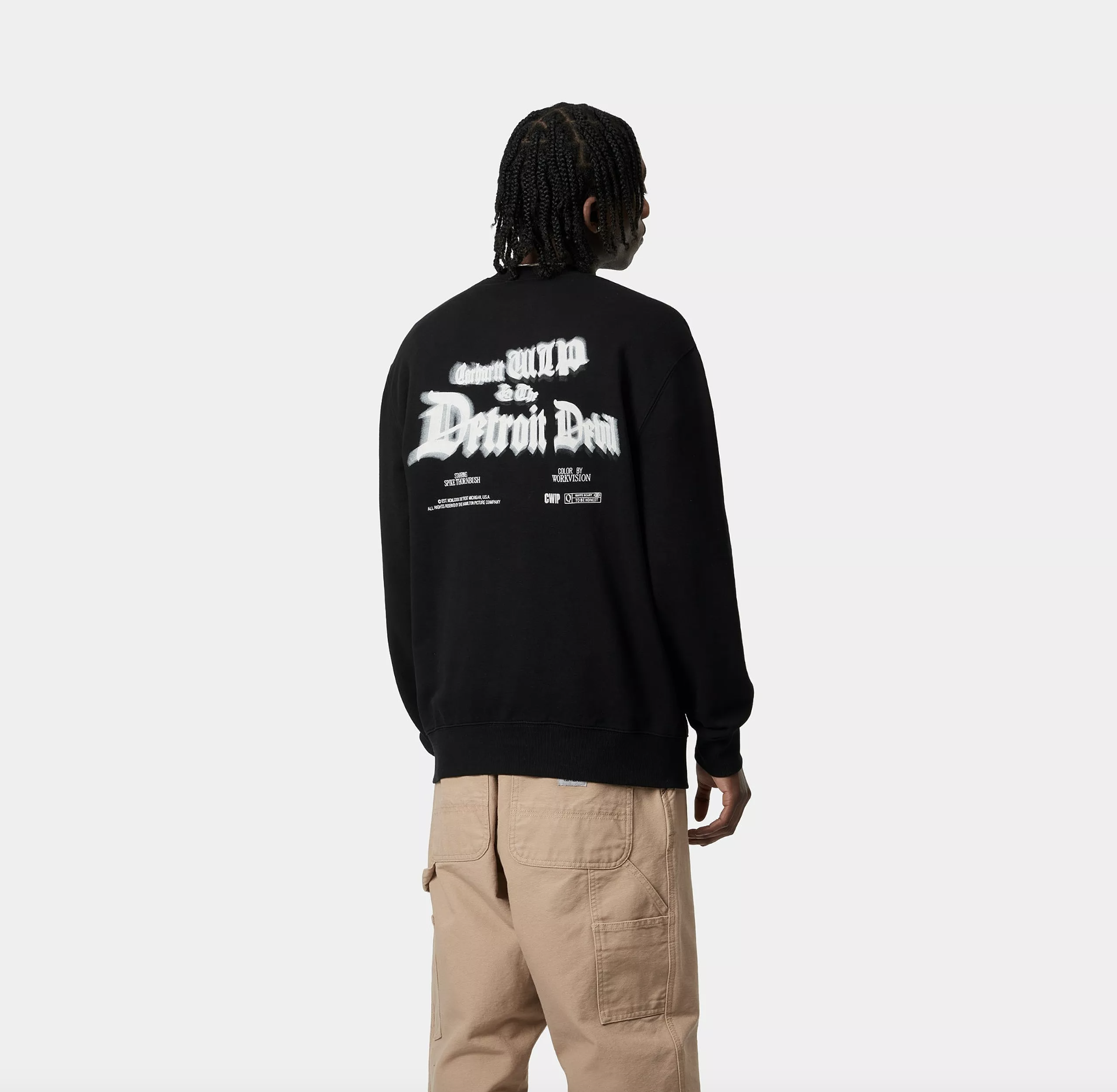Sudadera Carhartt WIP Greatest Flicks - Black