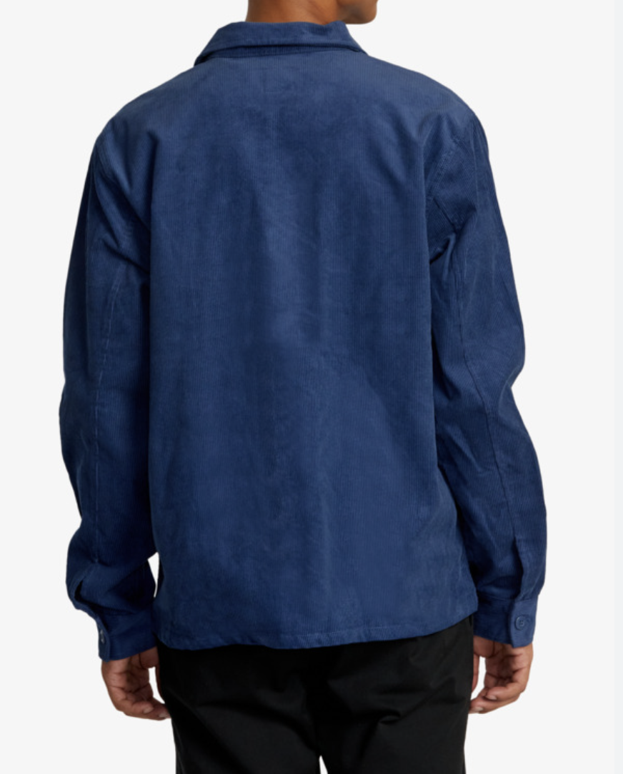 Sobrecamisa RVCA Americana Corduroy - Dark Denim