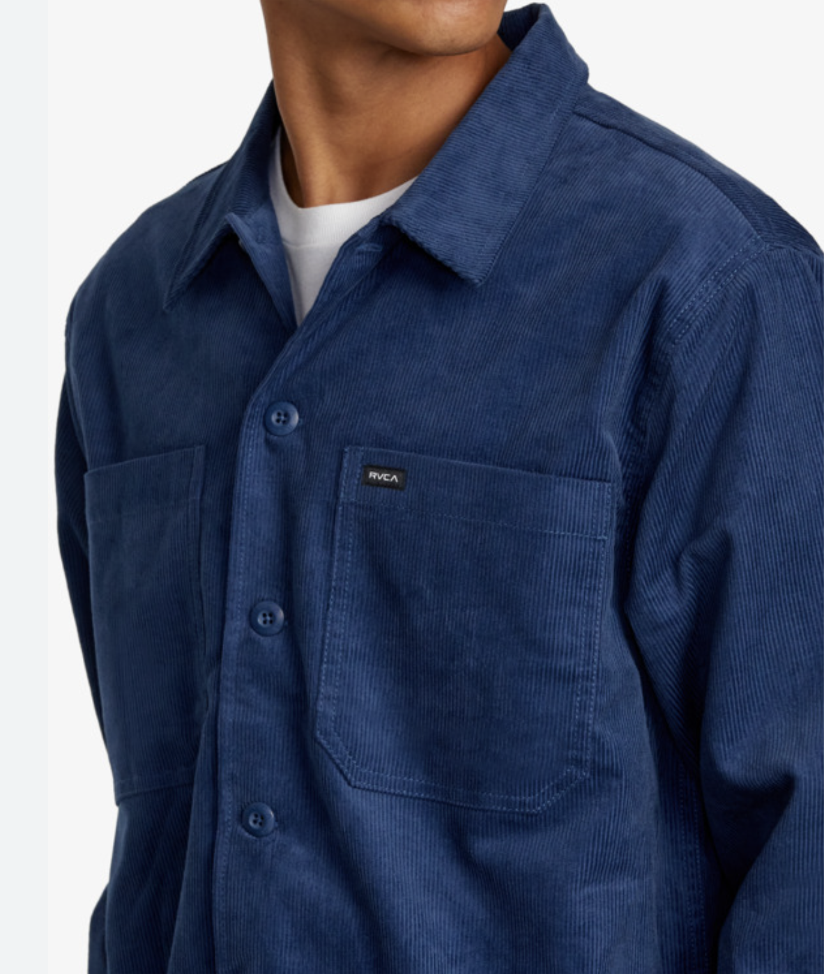 Sobrecamisa RVCA Americana Corduroy - Dark Denim