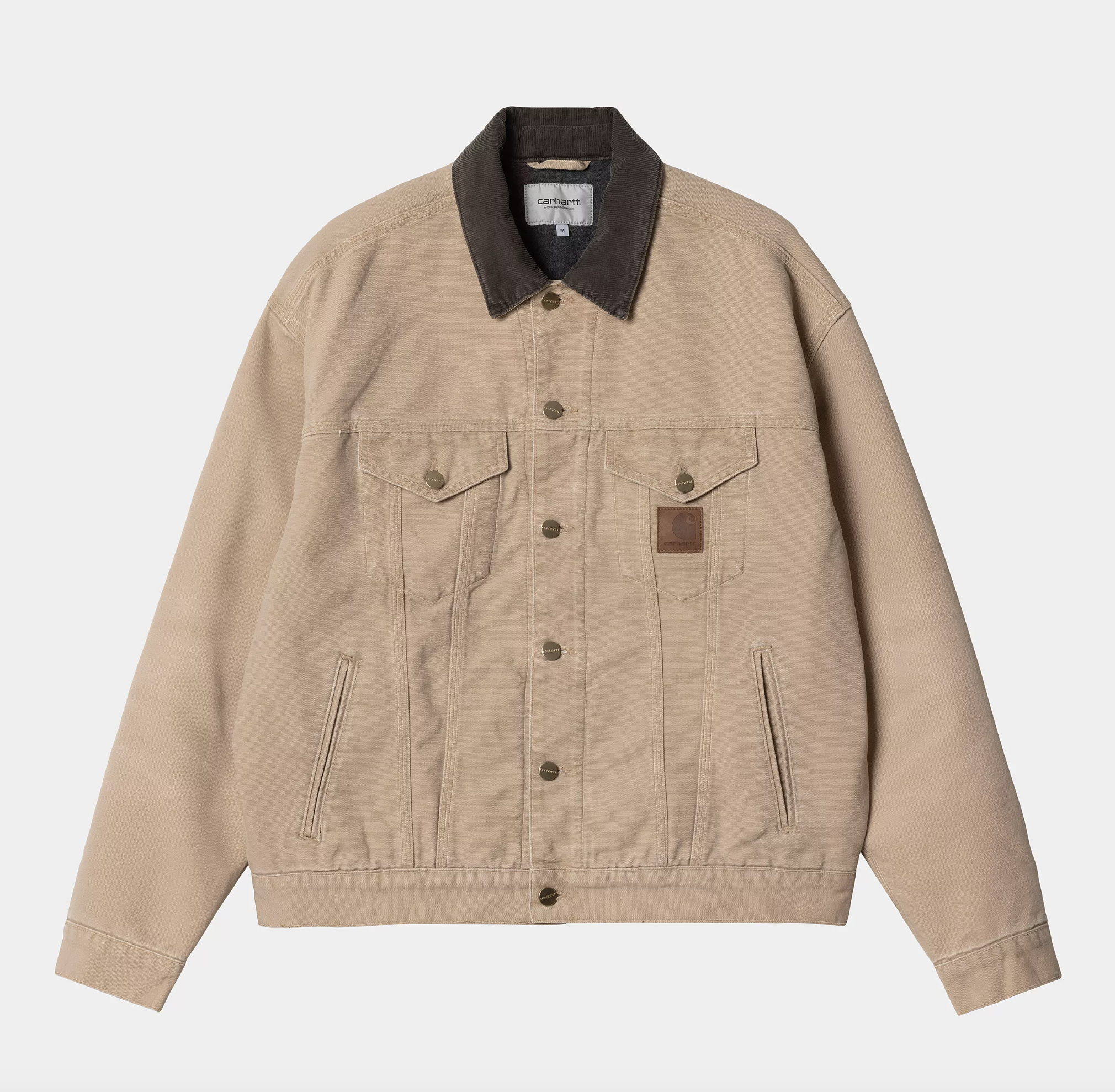 Chaqueta Carhartt WIP Dayton Trucker - Dusty H Brown/Tobacco