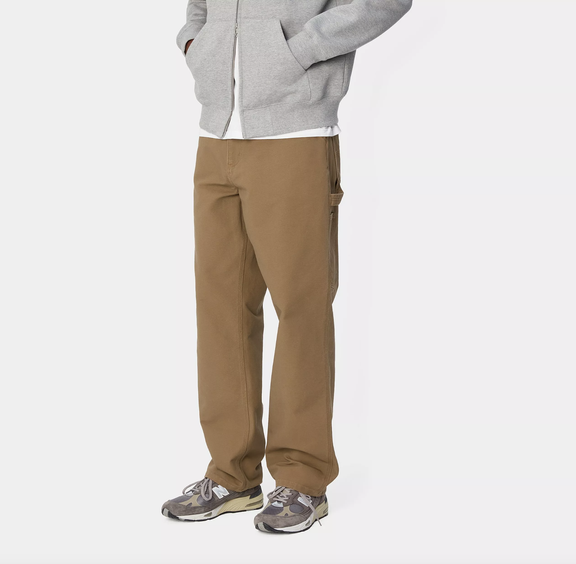 Pantalón Carhartt WIP Single Knee - Hamilton Brown
