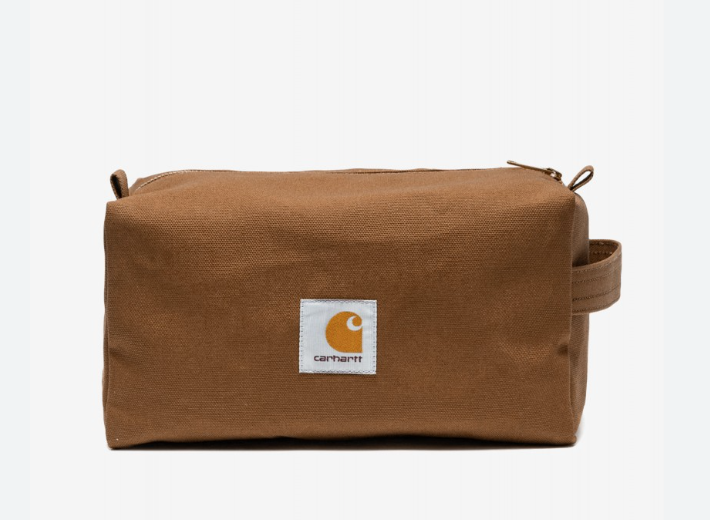Neceser Carhartt WIP Canvas Washbag - Hamilton Brown