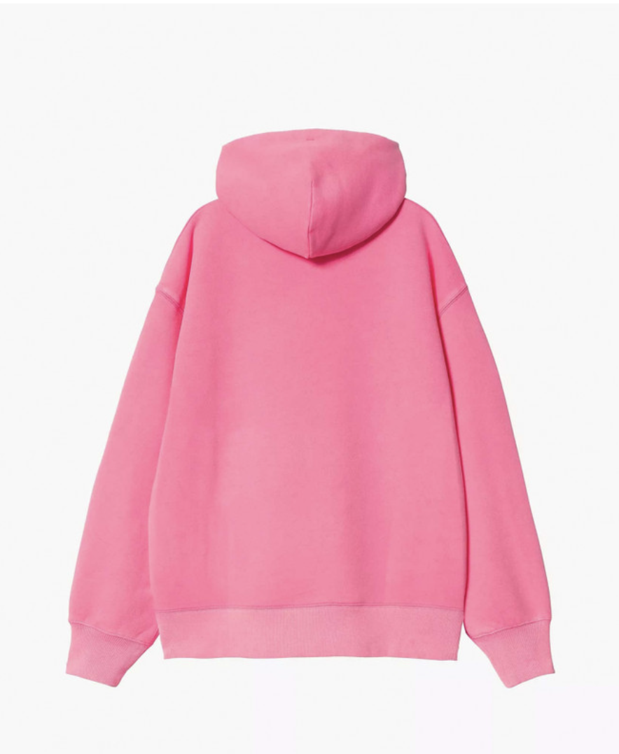 Sudadera Con Capucha Carhartt WIP W' Lumo - Pink Garment Dyed (Mujer)
