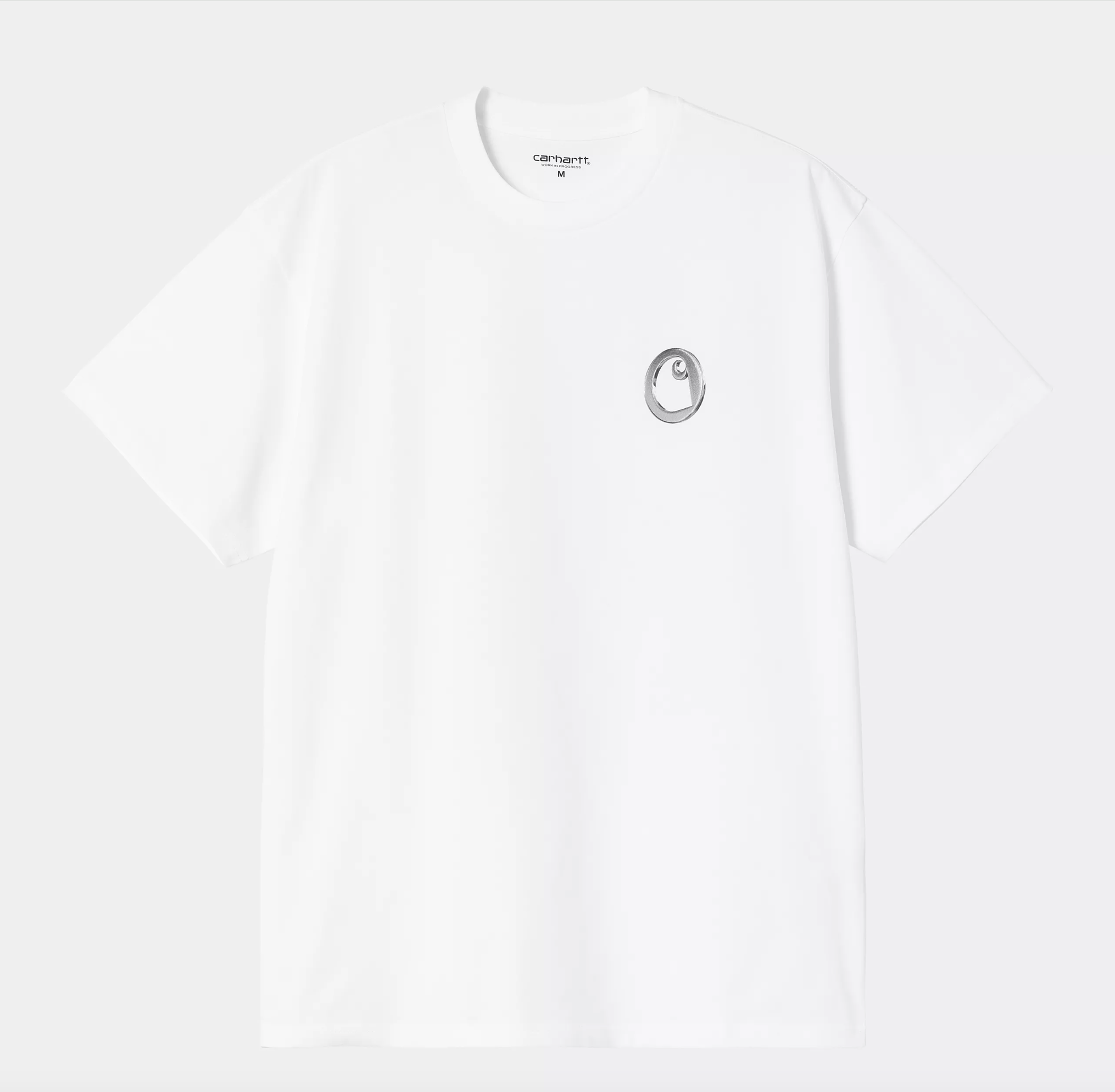 Camiseta Carhartt WIP Linked Charms - White/Silver