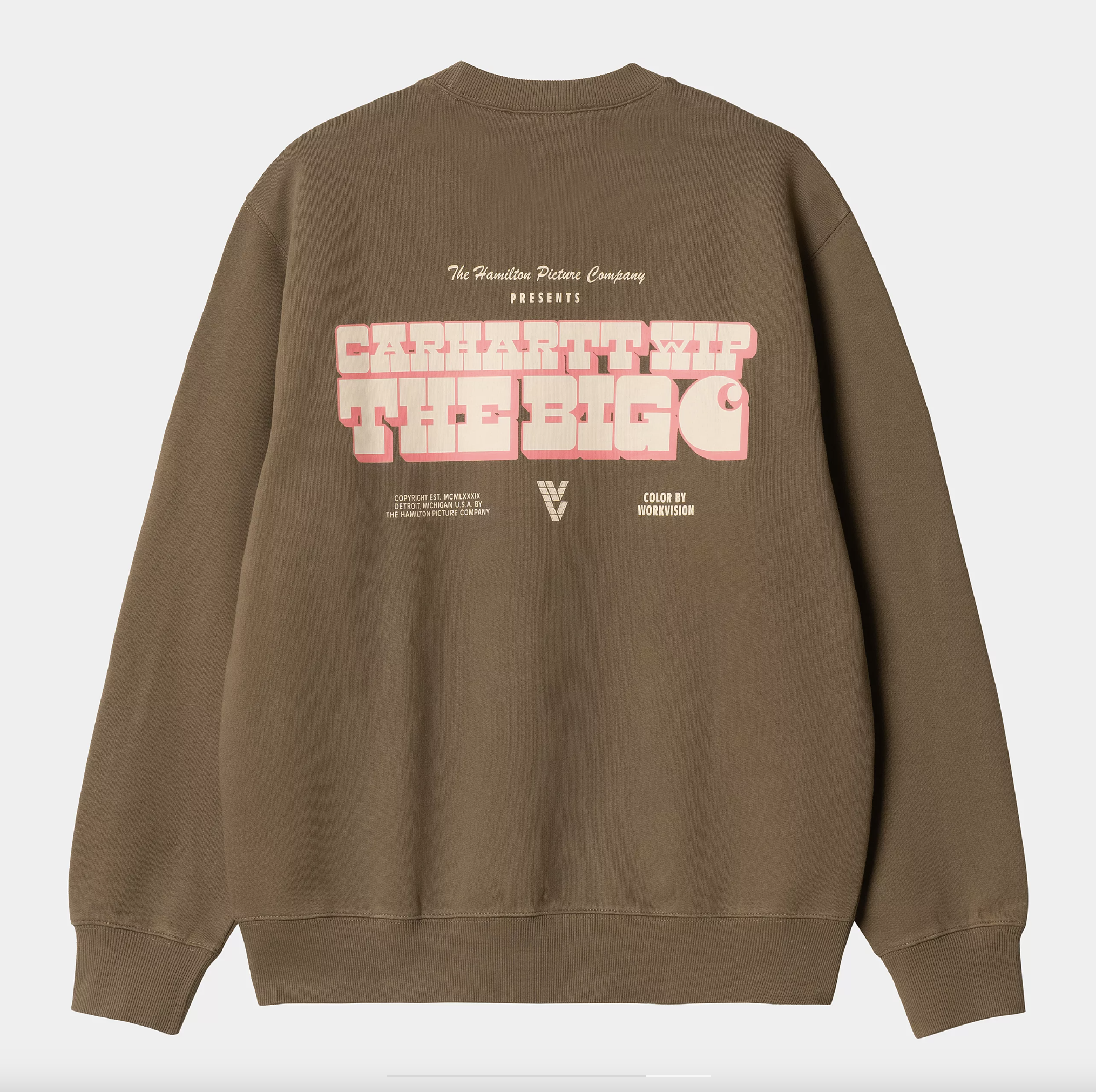 Sudadera Carhartt WIP Greatest Flicks - Coconut