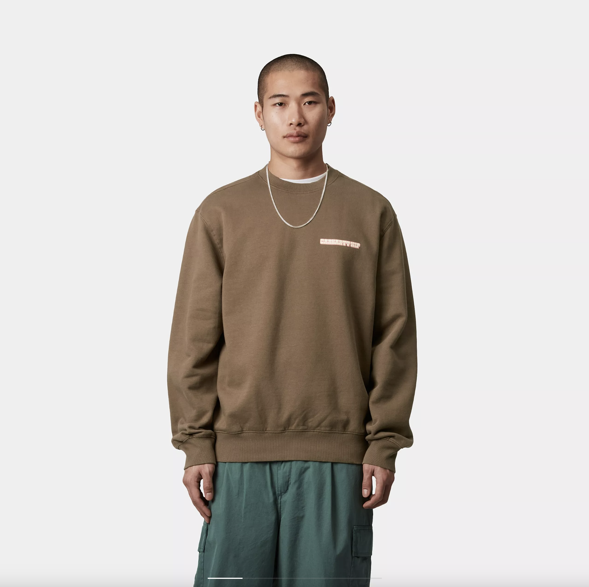 Sudadera Carhartt WIP Greatest Flicks - Coconut