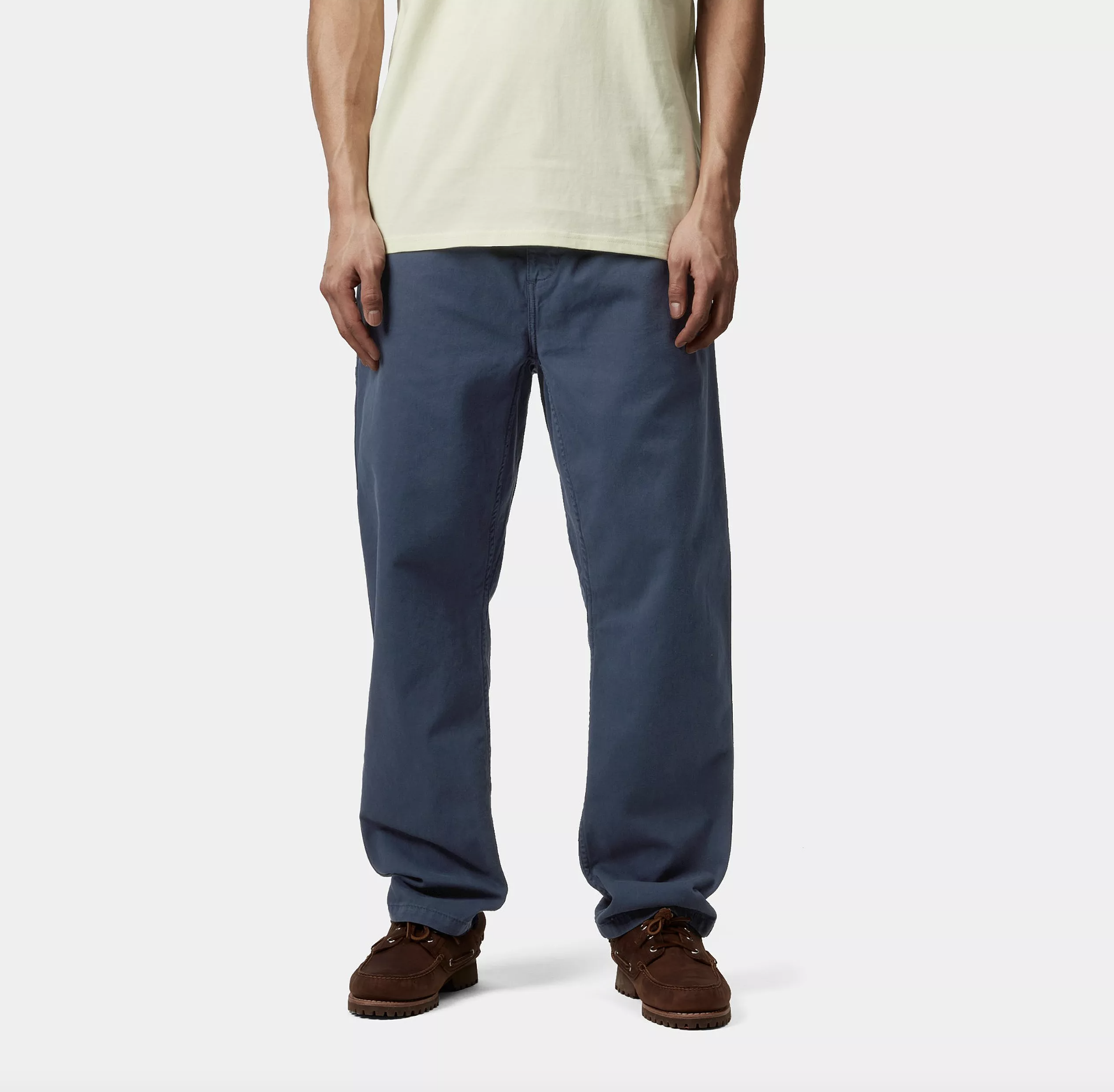 Pantalón Carhartt WIP Flint - Dusky Blue (Garment Dyed)
