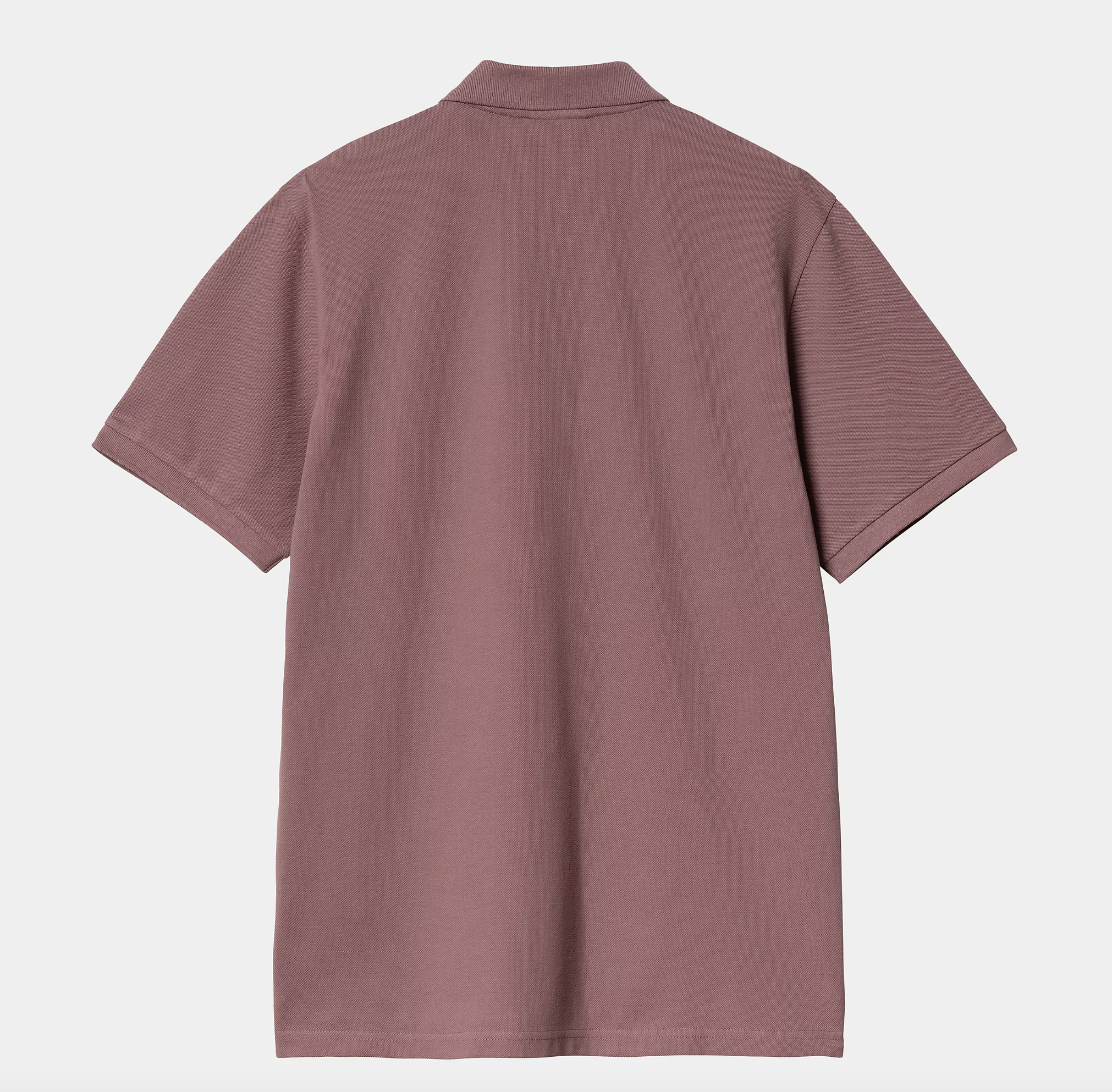 Polo Carhartt Wip SS Chase Pique - Dusky Pink/Gold