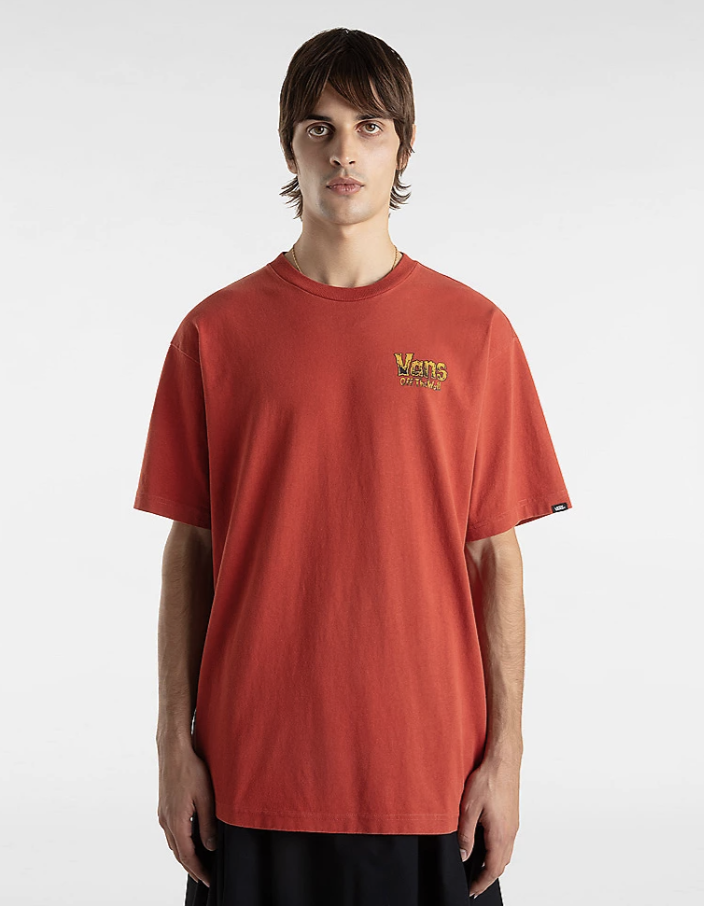 Camiseta Vans Z Legacy Loose - Red Ochre