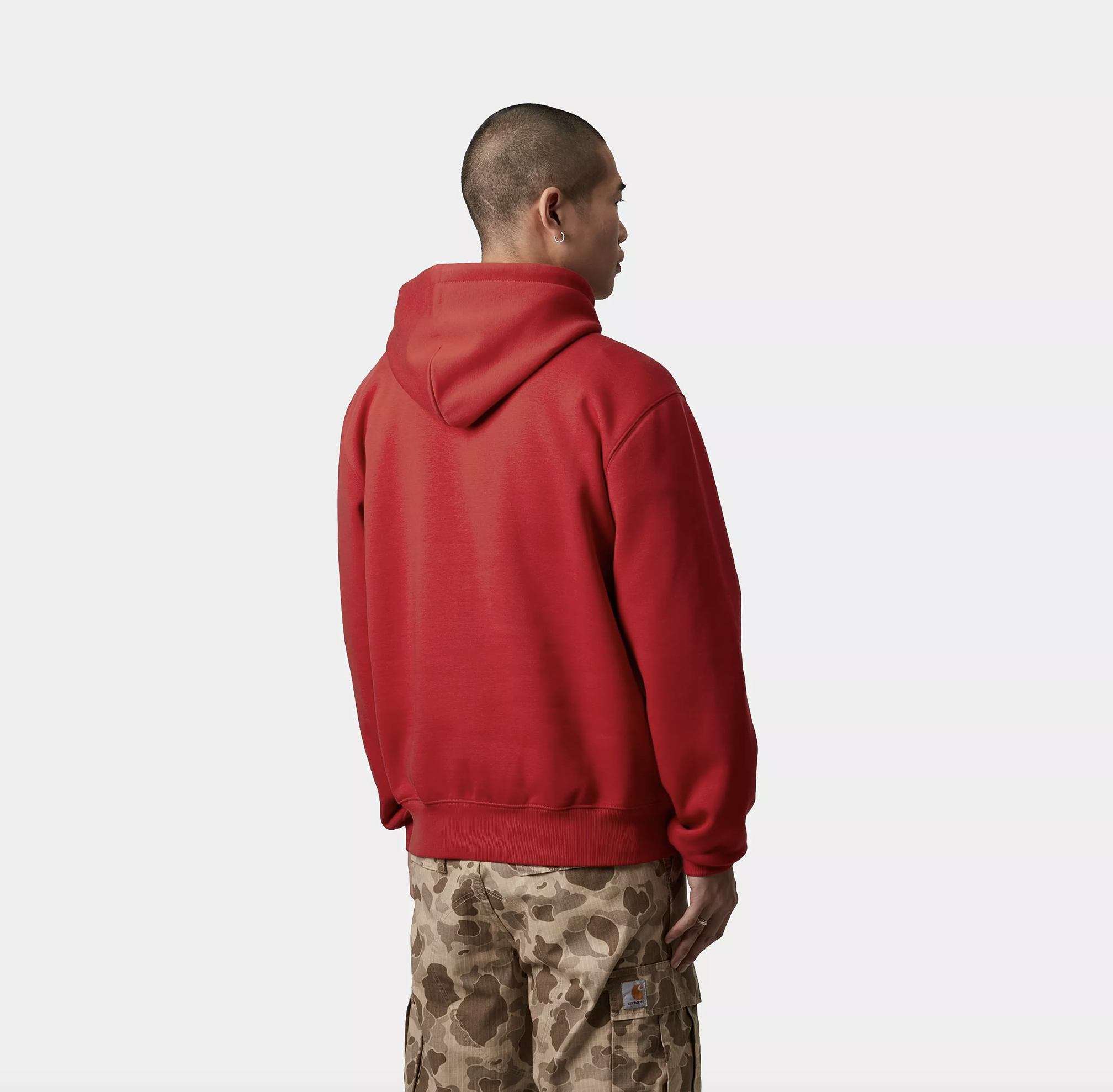 Sudadera con Capucha Carhartt WIP Sweat - Cherry/Space