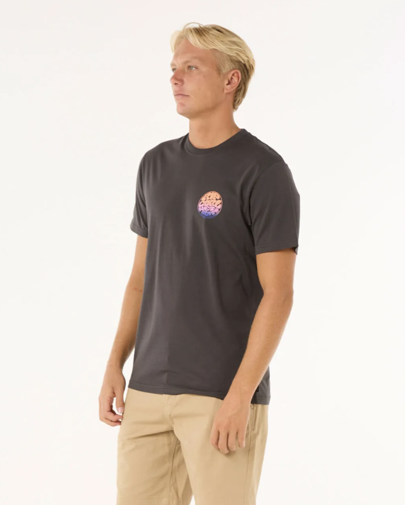 Camiseta Rip Curl Shield - Washed Black