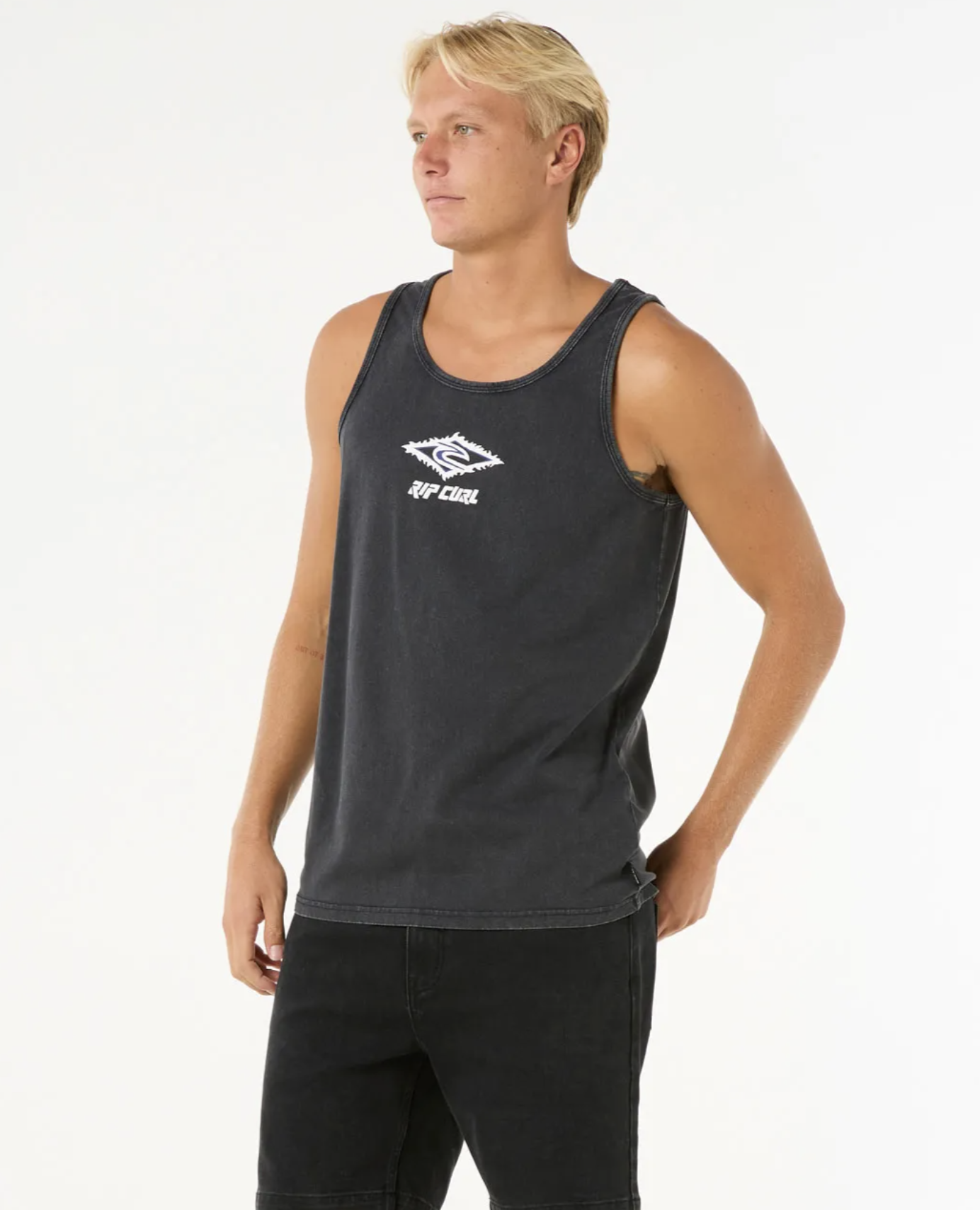 Camiseta de Tirantes Rip Curl Raw Energy Sloth - Black