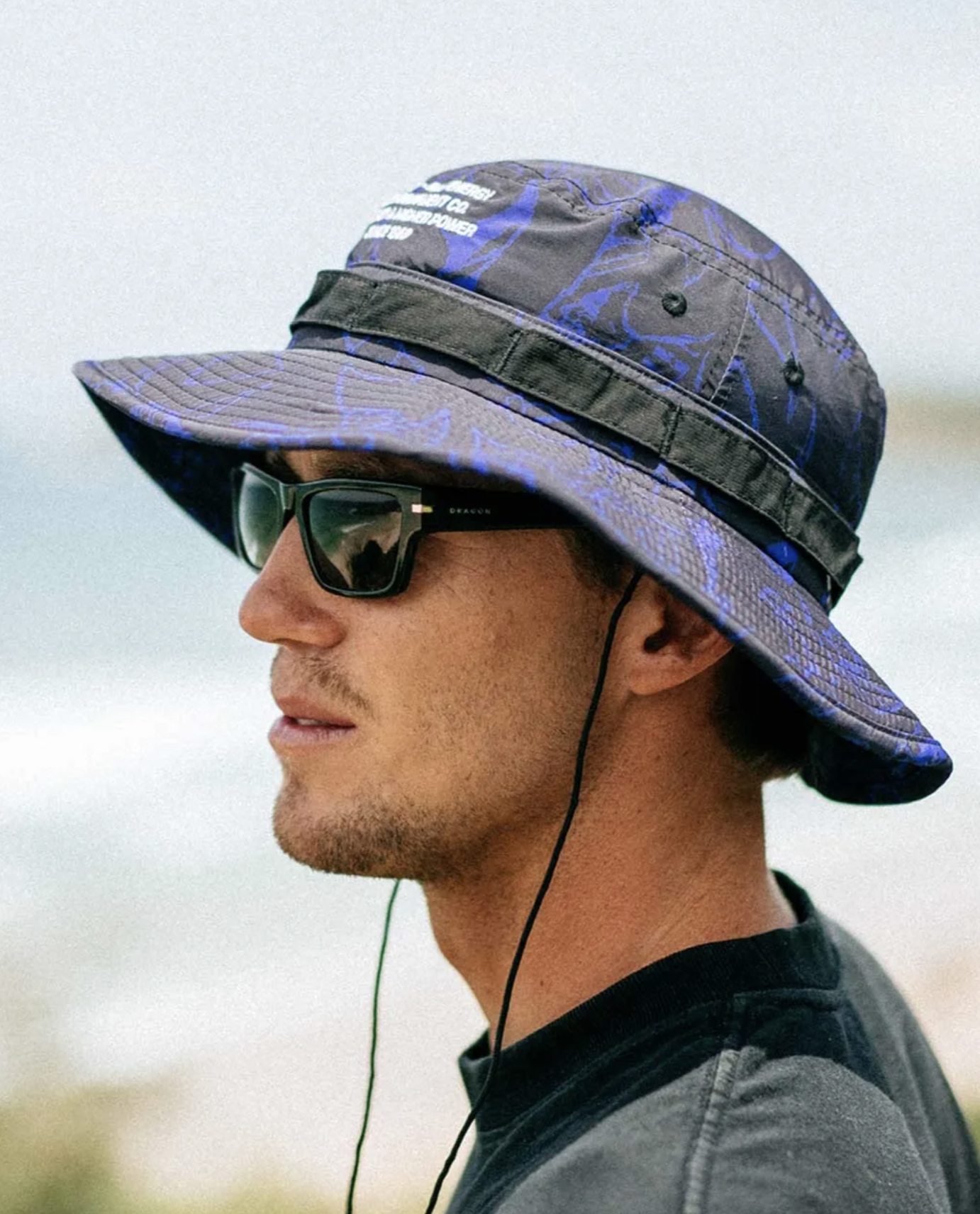 Gorro Rip Curl Raw Energy Boonie - Black