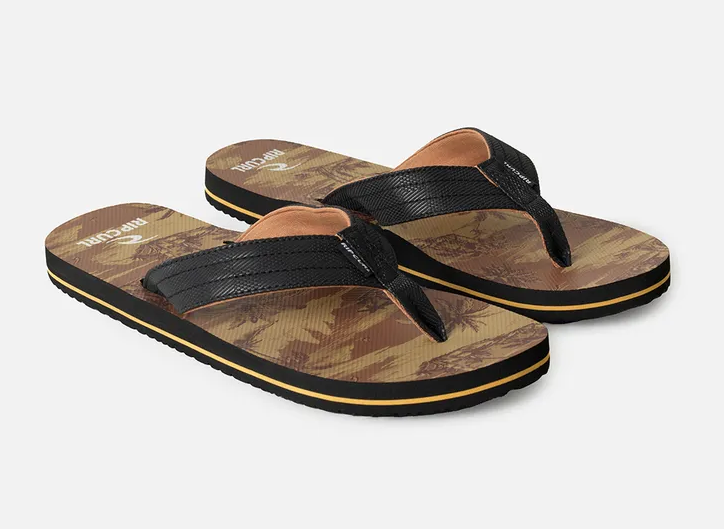 Chanclas Rip Curl Ripper Bloom Open Toe - Gold