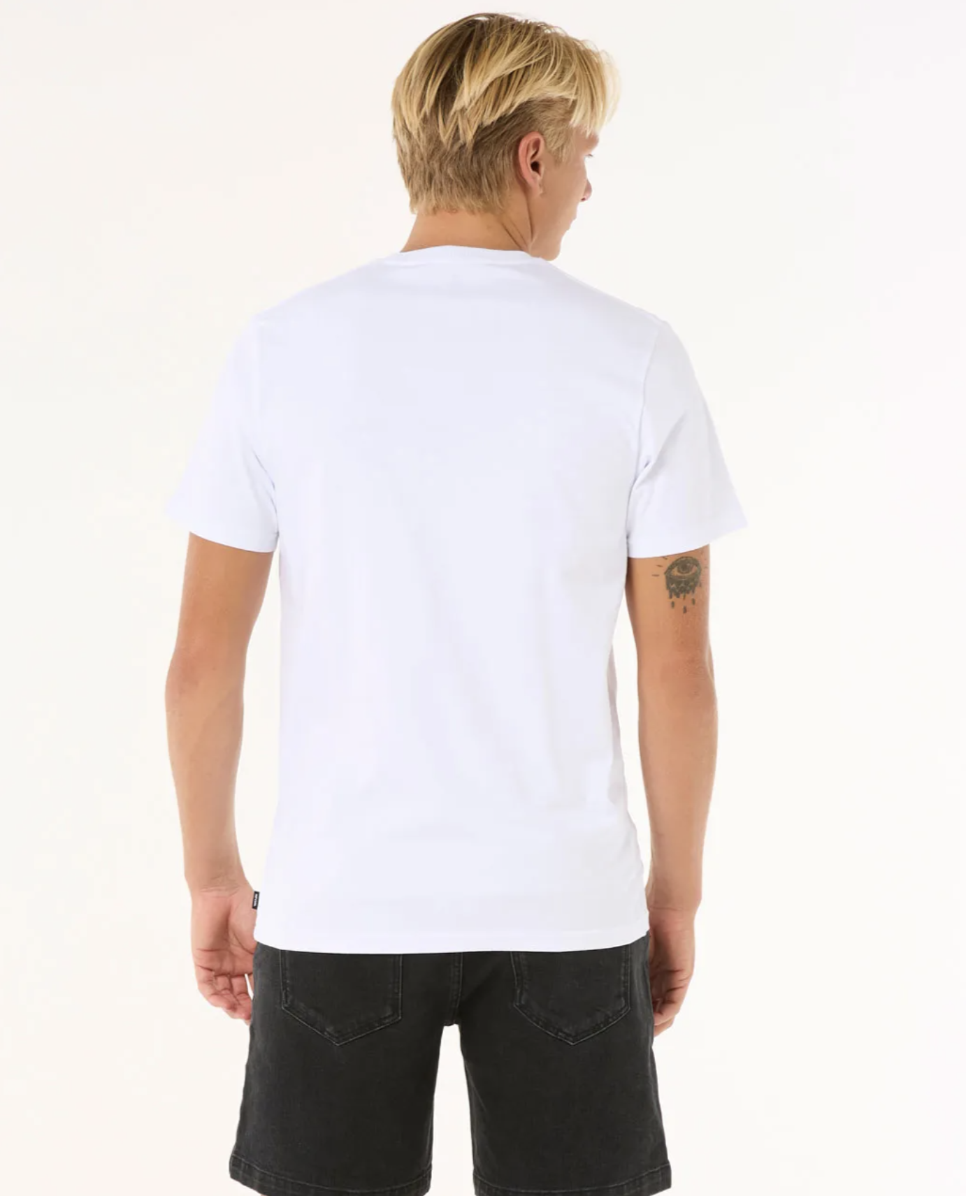Camiseta Rip Curl Surf Paradise Badge Update - White
