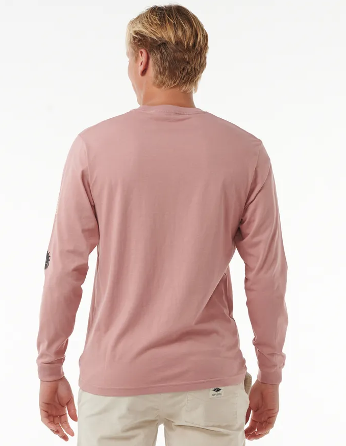 Camiseta Manga Larga Rip Curl Salt Water Culture - Mushroom