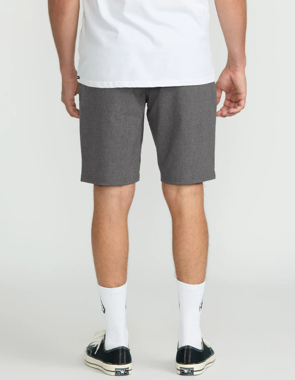 Pantalón Corto Híbrido Volcom Frickin Cross Shred Static 20&quot;- Charcoal Heather
