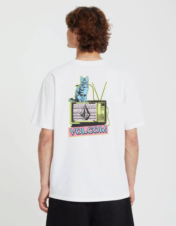Camiseta Volcom Catv - White