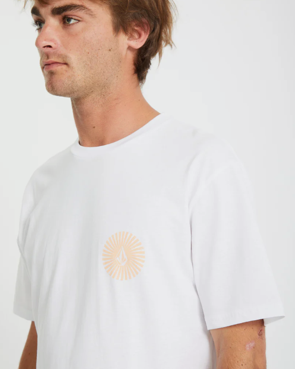 Camiseta Volcom Get Out - White