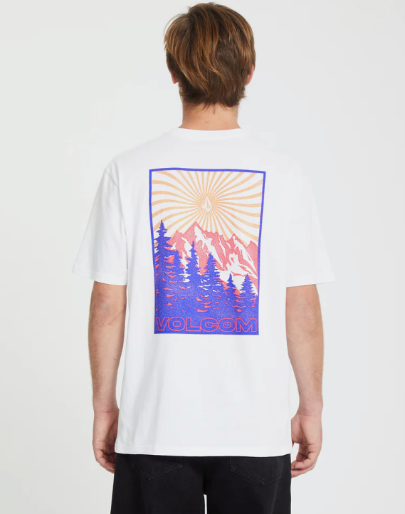Camiseta Volcom Get Out - White