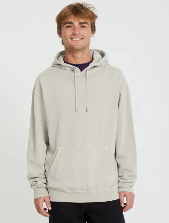 Sudadera Con Capucha Volcom Single Stone - Light Khaki