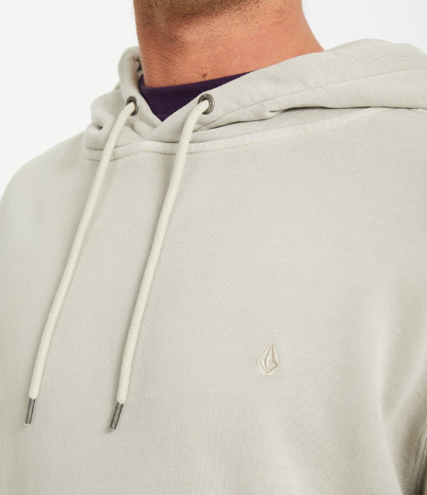 Sudadera Con Capucha Volcom Single Stone - Light Khaki