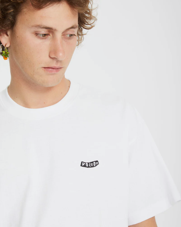 Camiseta Volcom Pistol Stone - White
