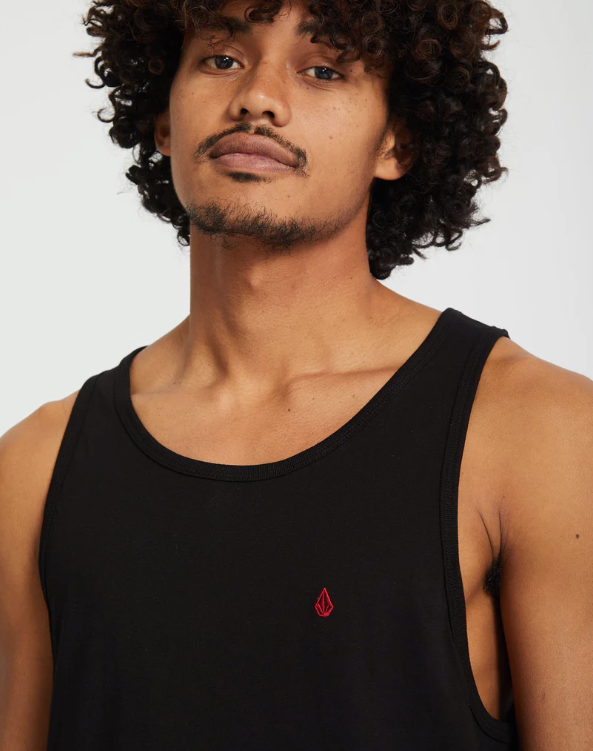 Camiseta Sin Mangas Volcom Stone Blanks - Black