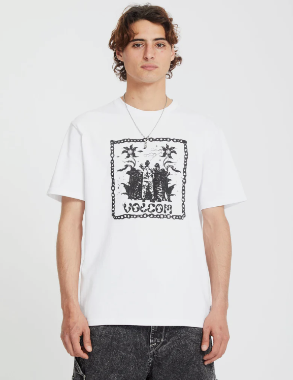 Camiseta Volcom Filip Rygalski 1 - White