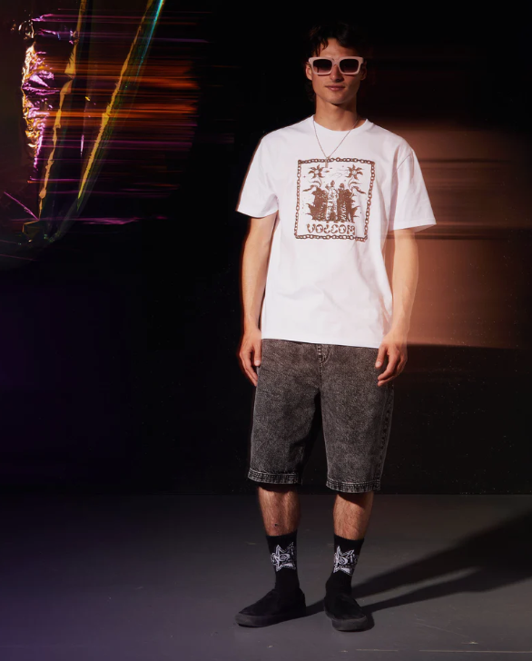 Camiseta Volcom Filip Rygalski 1 - White