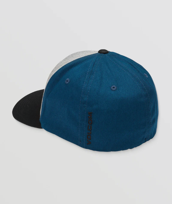 Gorra Volcom Full Stone Hthr Flexfit - Deep Blue