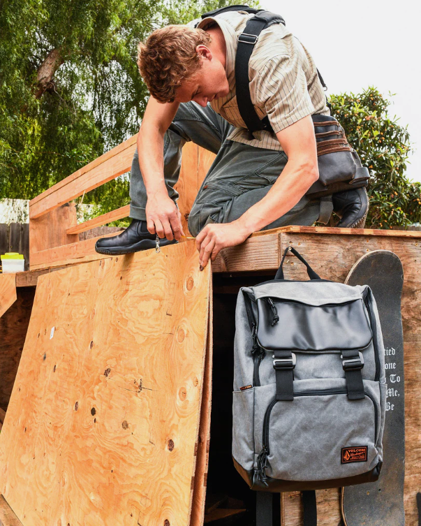 Mochila Volcom Charter Ruck - Grey